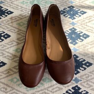 Mossimo Co Maroon Flats